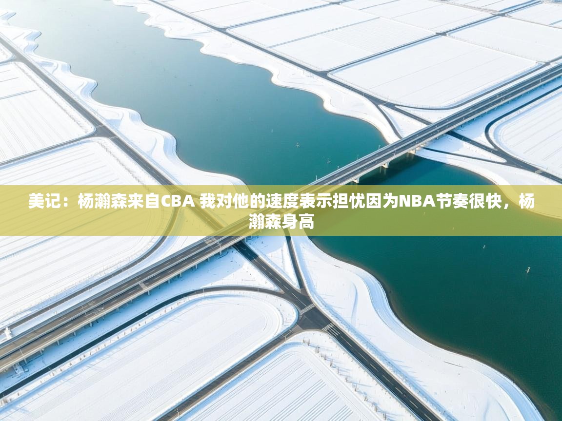 美记:杨瀚森来自CBA 我对他的速度表示担忧因为NBA节奏很快,杨瀚森身高 第2张